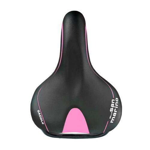 City Bike Bisiklet Selesi Pembe - Siyah 20x26 cm San Marino