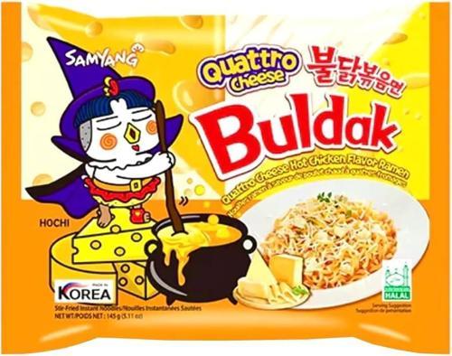 BULDAK QUATTRO CHEESE RAMEN NOODLE