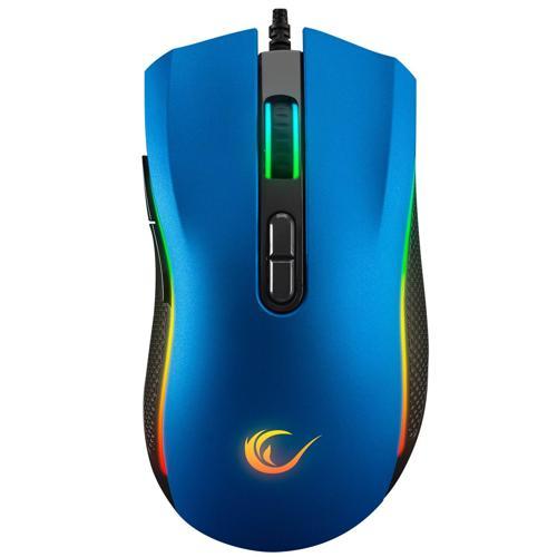 SMX-R44 Kablolu Makrolu Oyuncu Mouse Mavi