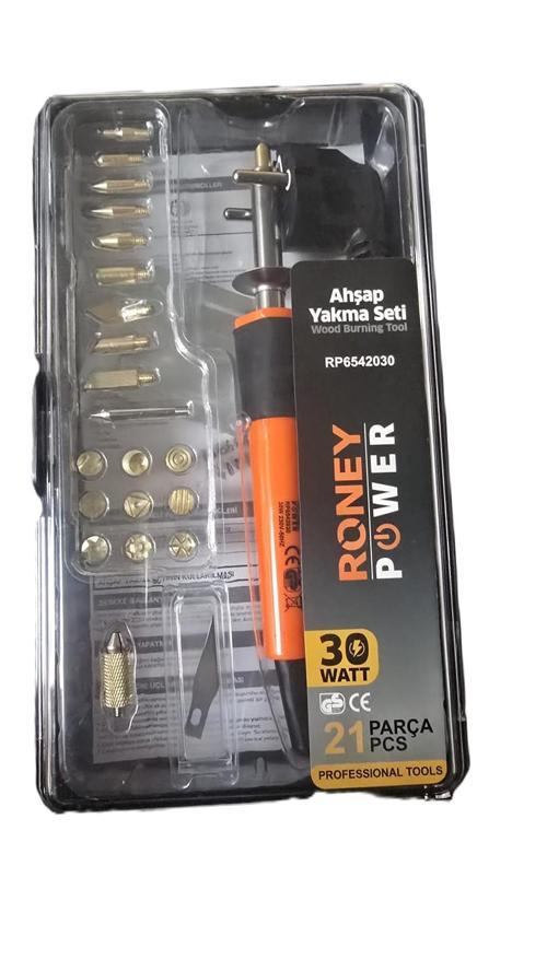Ahşap Yakma Seti 30W 21 Parça RP6542030