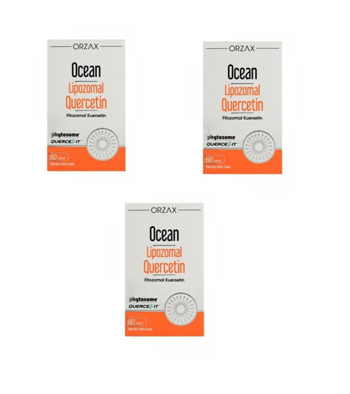 Ocean Lipozomal Quercetin 60 Kapsül X 3