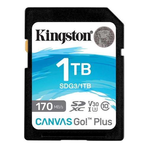 SDG3-1TB 1TB SDXC Canvas Go Plus 170R C10 UHS-I U3 V30 Hafıza Kartı