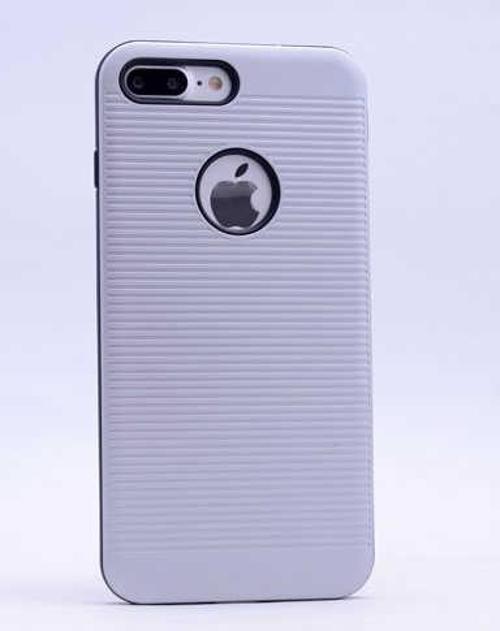 Apple iPhone 7 Plus Kılıf Zore Youyou Silikon Kapak - Gri