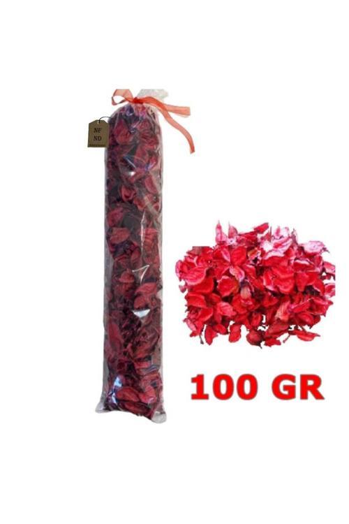 Kuru Gülkurusu Kurutulmuş Gül Yaprağı Kırmızı Dökme 100 Gr