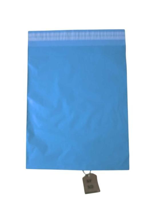 Kargo Poşeti Mavi Kendinden Yapışkanlı Cepsiz Renkli 25X35 (10Lu)
