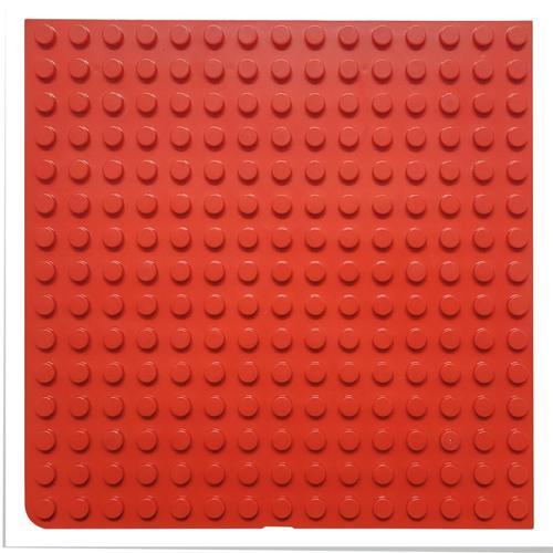 Yapı Blokları Kırmızı Zemin 24,5 x 24,5 CM Dplo Blok Uyumlu