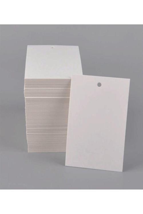 Karton Fiyat Marka Etiketi 5X9 Cm 1000 Adet 4 Mm Orta Ip Gecme Yeri