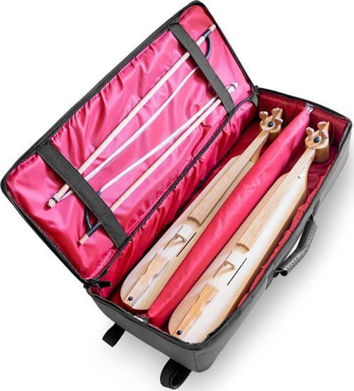 Profesyonel Gigbag Çiftli Kemençe Kılıfı - Gri Renk - Su Geçirmez