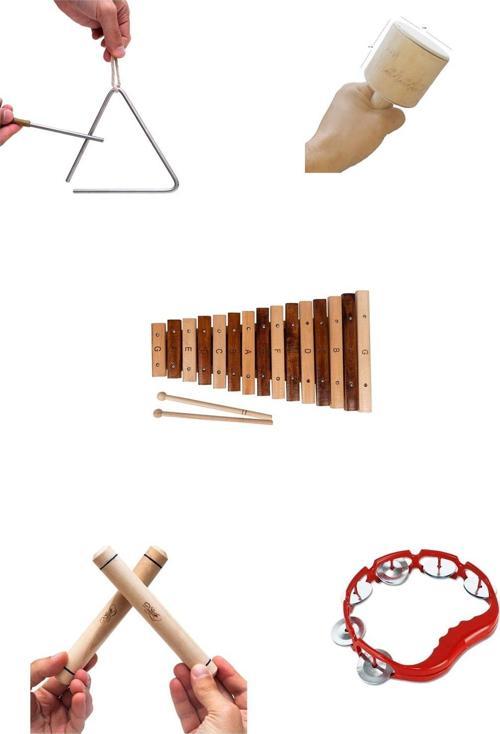 Profesyonel Ritim Orff Set 5 Parça Perküsyon
