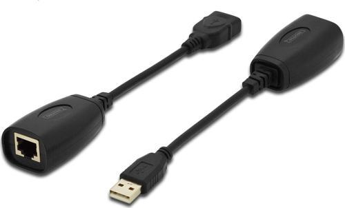 DA-70139-2 USB 1.1 Mesafe Uzatma Cihazı, CAT 6-6A-7 AWG23 S-FTP ya da F-FTP 45 metre