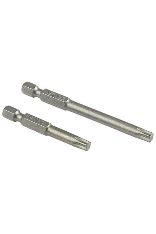 2524 Yuvarlak Tork T30x150 Mm Tork Bits Uç - 10 Adet
