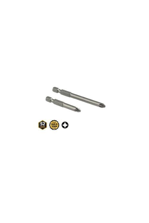 2512 Yuvarlak Pozi PZ1x50 Mm Yıldız Bits Ucu - 20 Adet
