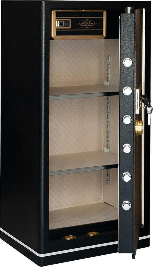 Grand Safe Box 120H Büyük Boy Şifreli ve Anahtarlı Çelik Kasa Yekpare Büyük Alan