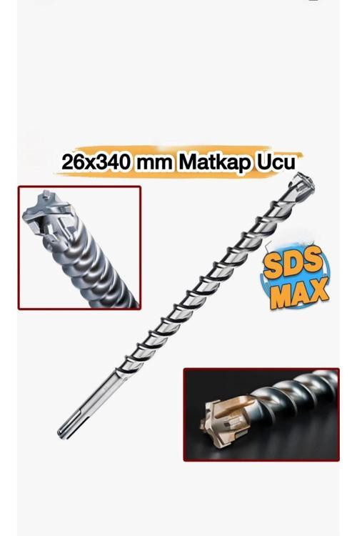 2113 Sds Max 4 Elmaslı 26x340 Mm Matkap Ucu - 2 Adet