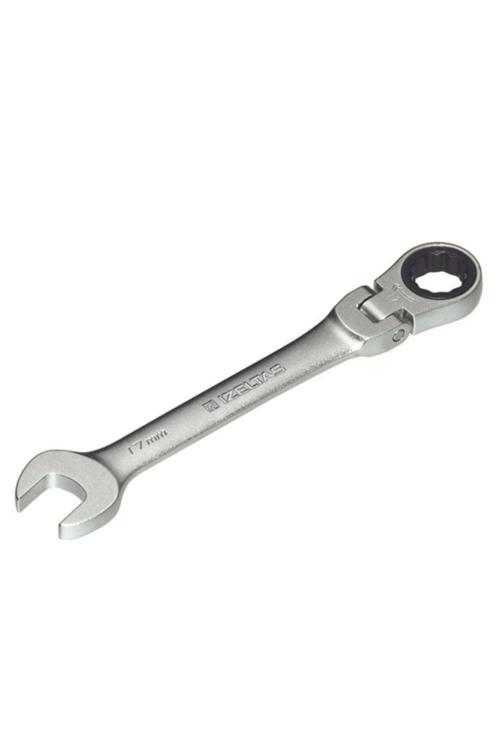 -0345020017-* 17 Mm Mafsallı Cırcır Kombine Anah.
