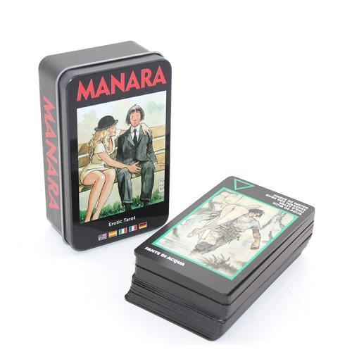 Büro Ev Ofis Etkinlik Partisi için Manara Metal Kutulu Tarot Kartı