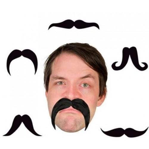 Büro Ev Ofis Etkinlik Gösteri Kostüm Bıyığı için Mustache Takma Bıyık