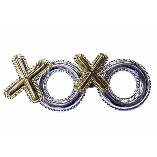 Büro Ev Ofis Gösteri Parti Kostüm Gözlüğü için Silver Xoxo Yazılı Parti Gözlük