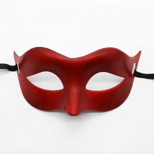 Büro Ev Ofis Etkinlik Gösteri Balo Kostümü için Kırmızı Maskarat Maske