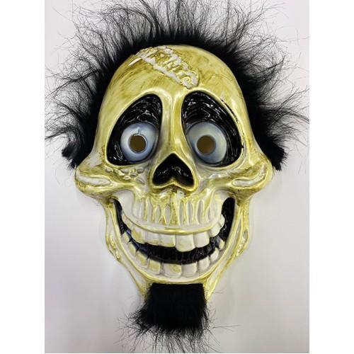 Büro Ev Ofis Etkinlik Gösteri Kostüm Maskesi için Siyah Peluş Coco Hector Rivera Maske