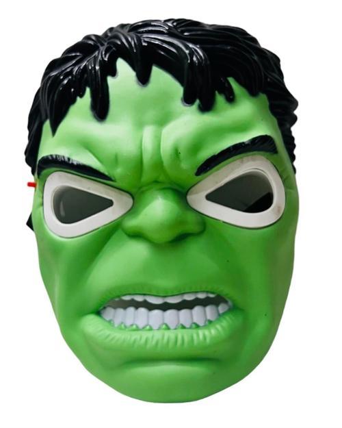 Büro Ev Ofis Etkinlik Gösteri Yeşil Dev Kostüm Maskesi için Işıklı Hulk Maske
