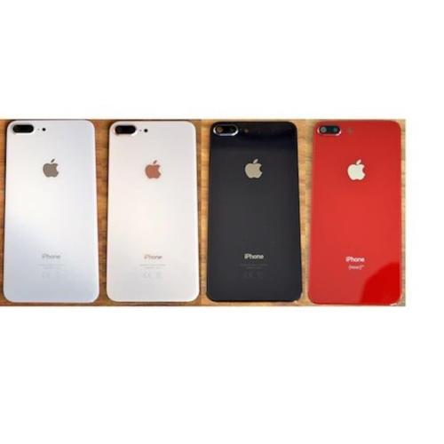 Apple Iphone 8 Plus Arka Pil Batarya Kapak Cam Kamera Lensli