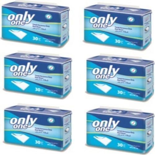 Only One 60x90 cm Yatak Koruyucu Örtü 30'lu 6 paket / 180 adet