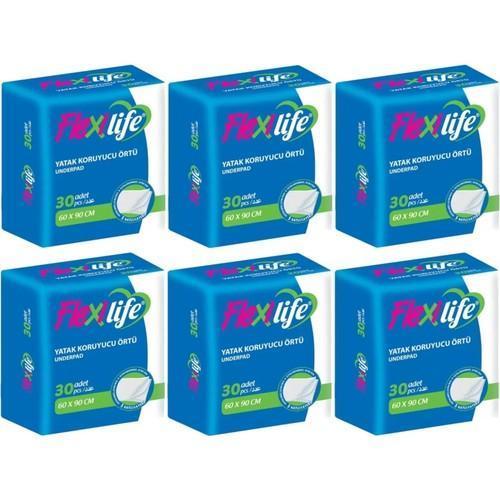 Flexilife Yatak Koruyucu Örtü 60x90 30'lu 6 paket / 180 adet