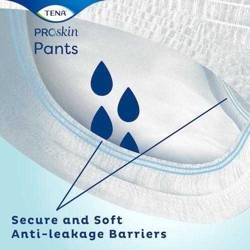 Proskin Pants Plus 6 damla Emici Külot Ekstra Büyük Boy Xlarge 12'li 1 paket