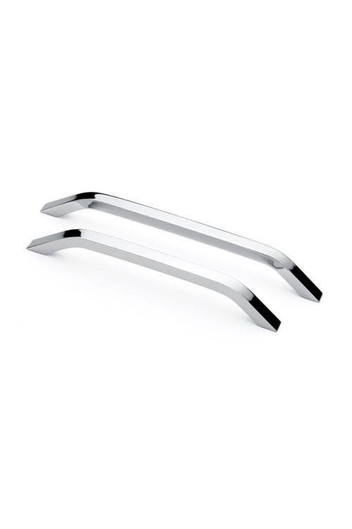 İdil Alüminyum Metal Lüks Modern Mobilya Çekmece Mutfak Dolabı Kulpu Krom 160 mm