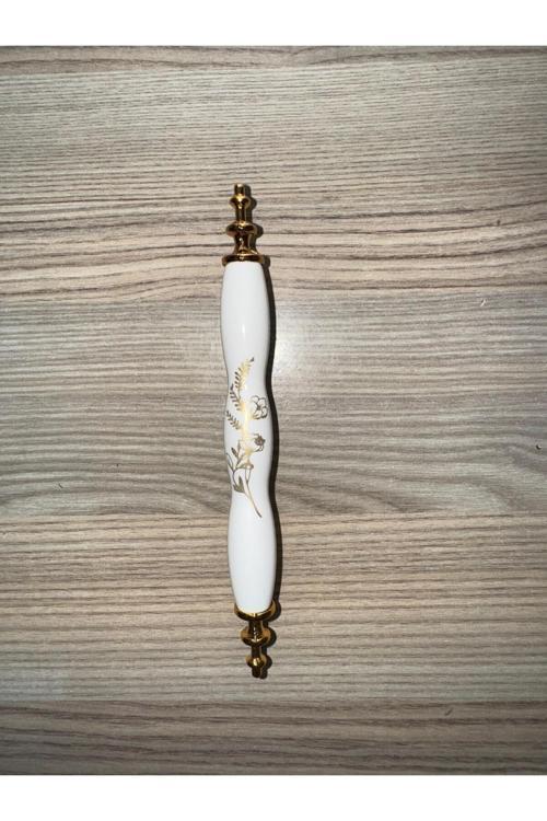 Polimer Lavanta Kulp Lüks Modern Mobilya Çekmece Vestiyer Mutfak Dolabı Kulpu 128 mm