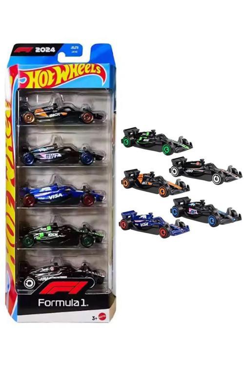 Formula 1 5 Araç Set (1/64) Mclaren - Alpine - Redbull - Kick Sauber - Haas