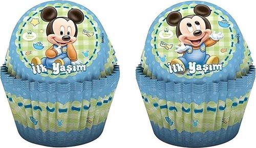 İLK YAŞIM DISNEYBABY MICKEY CUPCAKE KABI (24'LÜ)