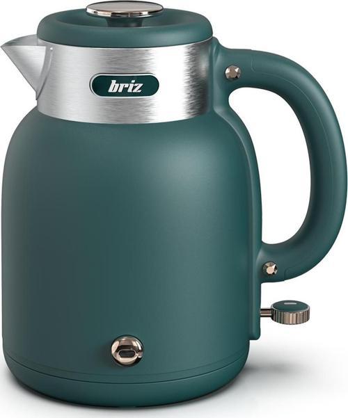 BR1040 Retro Yeşil Su Isıtıcı Çelik Kettle