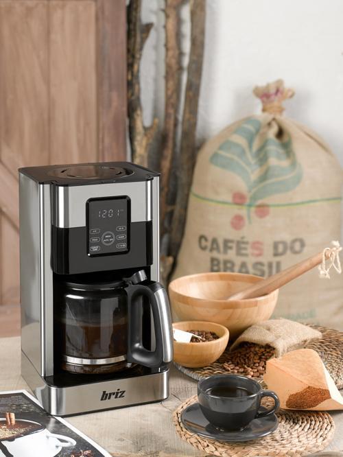 BR760 Zaman Ve Aroma Ayarlı Dijital Filtre Kahve Makinesi
