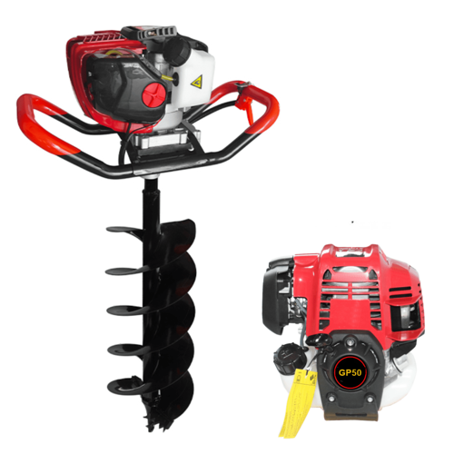 GX50 Toprak Burgu Makinası 4 Zamanlı Motor 150 mm