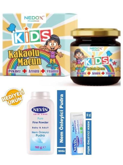 Kids Çocuklar Için Özel - Arı Sütü, Pekmez, Bal Ve Vitamin Katkılı Kakaolu Macun