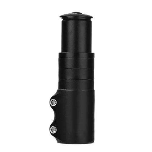 Bisiklet Gidon Uzatma Aparatı Alüminyum Siyah 110mm