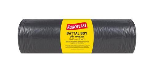 Ofis İşyeri için Battal Boy Çöp Torbası 72*95cm 10'lu