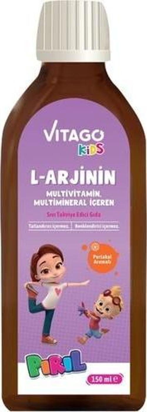 Pırıl,  L-Arjinin, Multivitamin, Multimineral Içeren Sıvı Takviye Edici Gıda