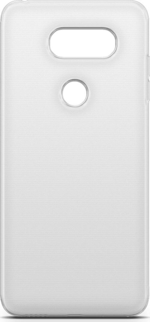 LG V30 için Koruyucu Kapak Şeffaf Silikon Kılıf