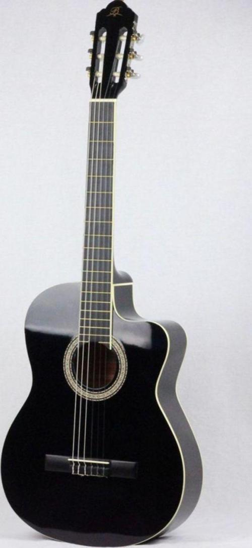 LC 3900 CBK Cutaway Siyah Klasik Gitar