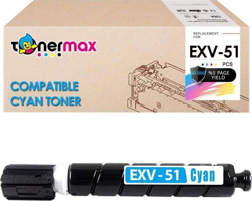 Canon C-EXV-51 Muadil Toner - Mavi / IR-C5535 / IR-C5540 / IR-C5550 / IR-C5560 / IR-C5750