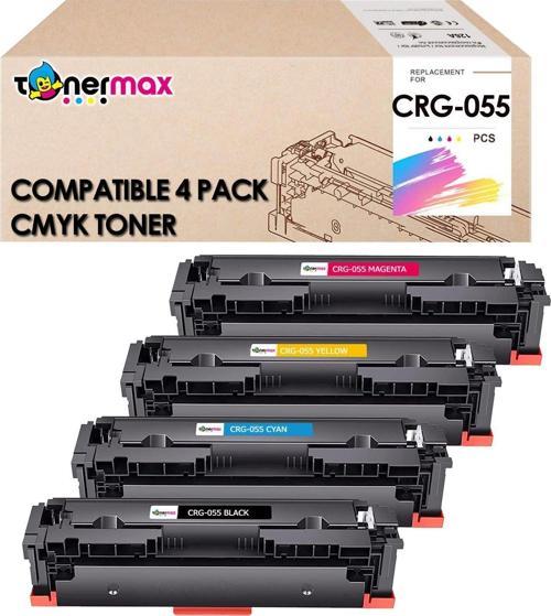 Canon CRG-055 Muadil Toner Takım - Çipli / LBP-662Cdw / LBP-664Cx / MF-741Cdw / MF-742Cdw / MF-743Cdw / MF-744Cd / MF-74