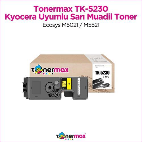 Kyocera TK-5230 Muadil Toner Sarı / Ecosys M5021 / M5521