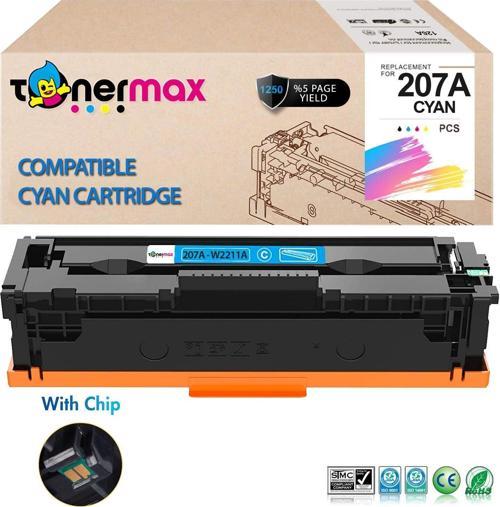 ® Hp 207A W2211A Muadil Toner Mavi- Çipli/ Laserjet M255 / M282 / M283
