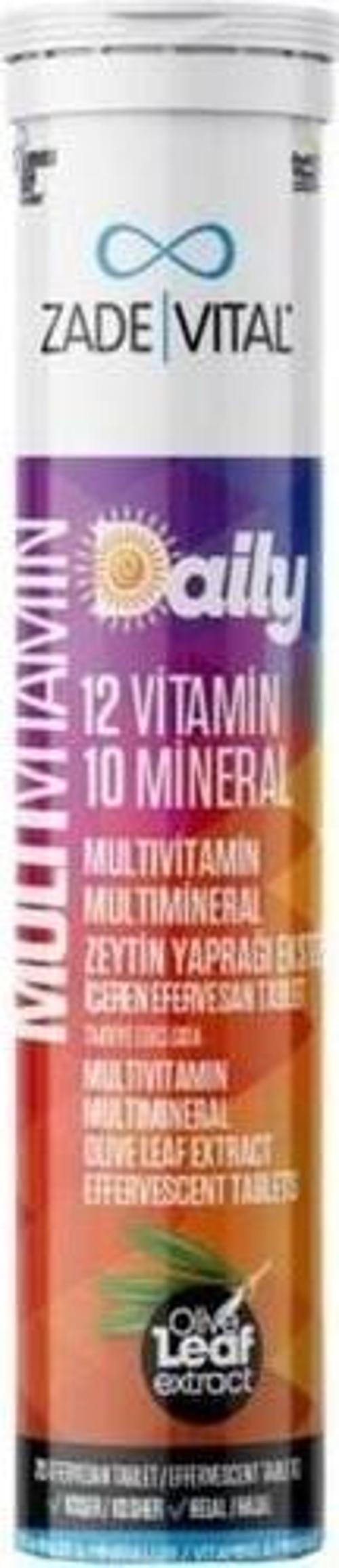 Zadevital Multivitamin Efervesan 20 Tablet