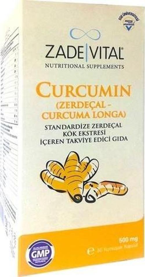 Curcumin Zerdeçal Kök Ekstresi İçeren Takviye Edici Gıda 60 Kapsül