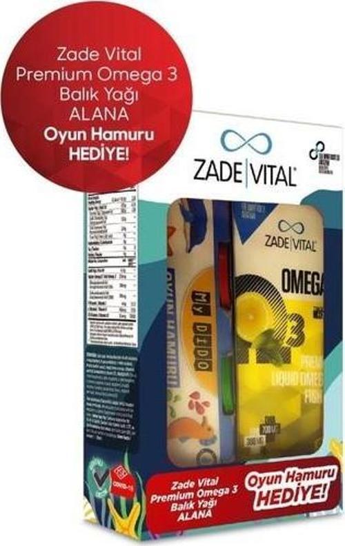 Premium Omega 3 Balık Yağı + Oyun Hamuru