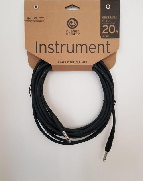 Planetwaves PWCGT20  Gitar Kablo 20 İnch Cls Ser 14 İnch Inst Cbl